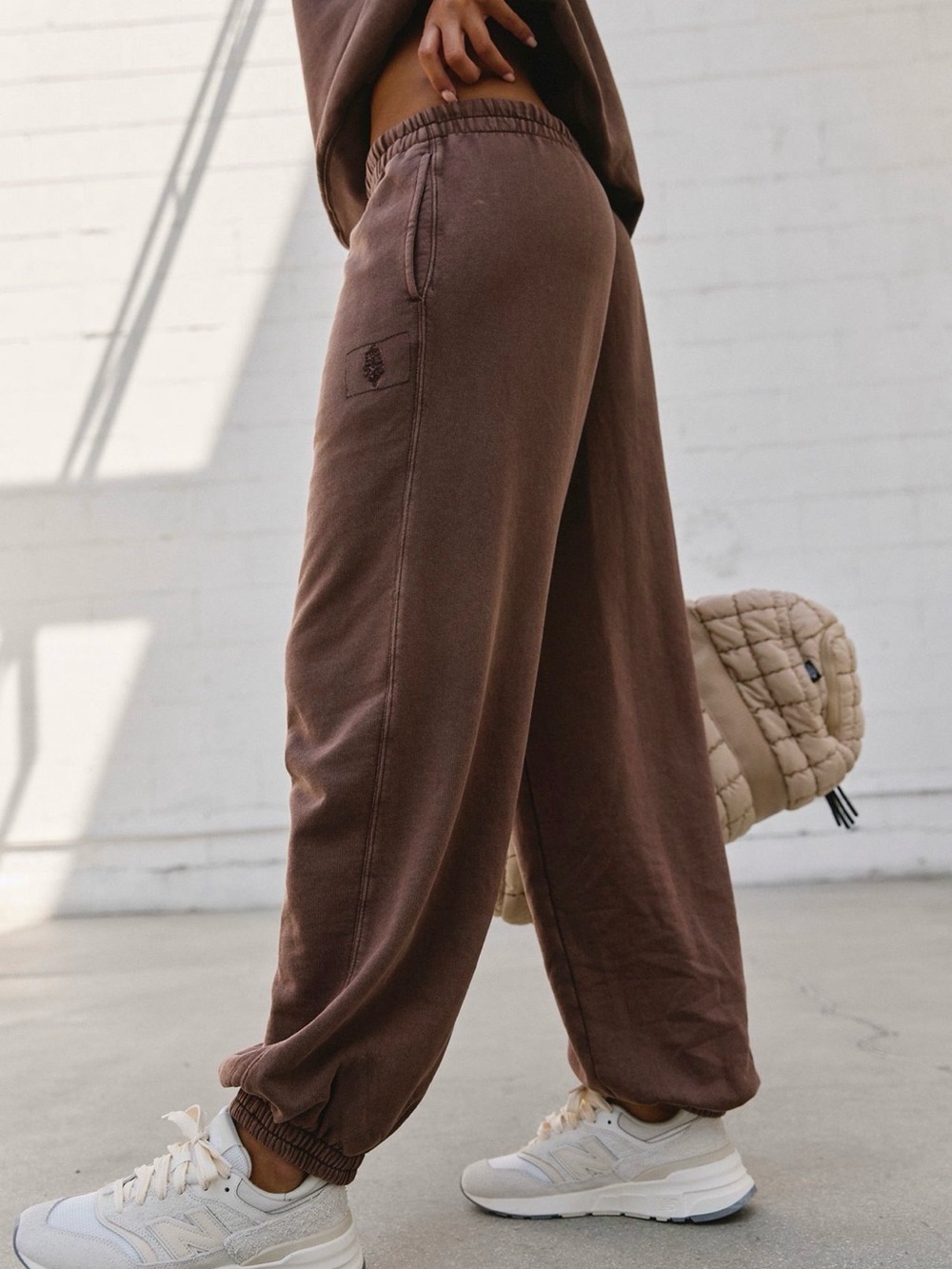 FP Movement by Free People All Star Solid Joggers in Petal - Picture 2 of 13